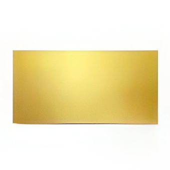 Matte aluminium plate for engraving