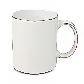 Sublimation Mug - Coloured Rim and Handle