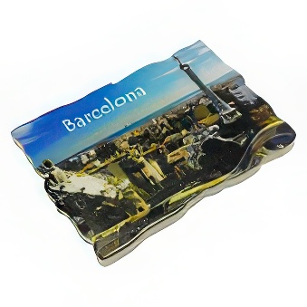 Sublimation polymer fridge magnet - rectangular