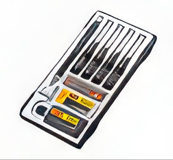 Counter chip for drum module Epson WorkForce AL-M300