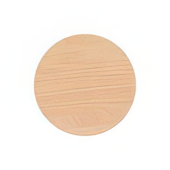 Plywood mugs pad for sublimation and engraving - heart