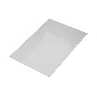 Metal plate for thermal transfer, sublimation and DTF overprint and engraving