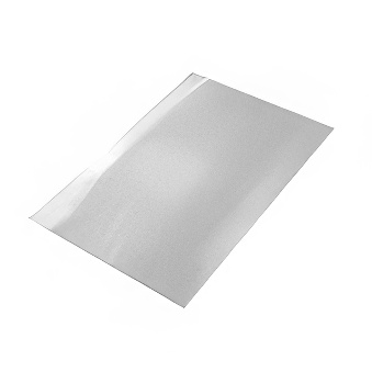 Metal plate for thermal transfer, sublimation and DTF overprint and engraving