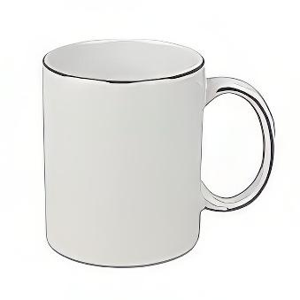 Sublimation Mug - Coloured Rim and Handle