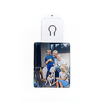 Bauble with led backlight for sublimation - rectangular
