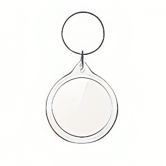 Hand made acrylic keychain