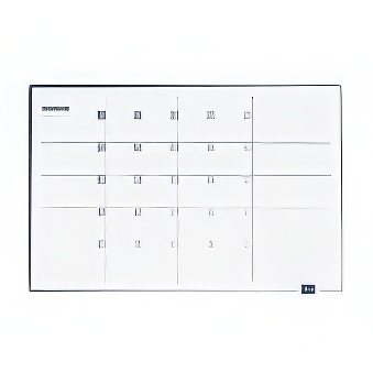 Accents Linear month planner