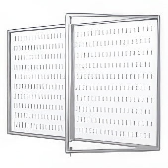 Gablota na klucze zamykana