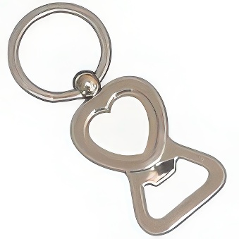 Square leather keychain for sublimation and engraving