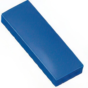 Blue rectangular magnets