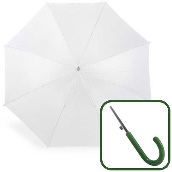 Automatic umbrella for sublimation with plastic handle