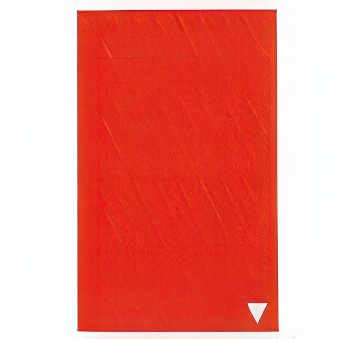 Geometryczne symbole magnetyczne - czerwone trójkąty