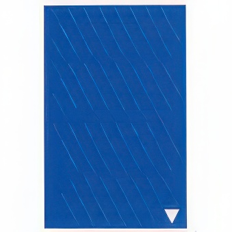 Magnetic symbols - triangles 10 x 10 x 10 mm - blue 180 pcs