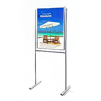 Double sided Infoboard design (70 x 100 cm size)
