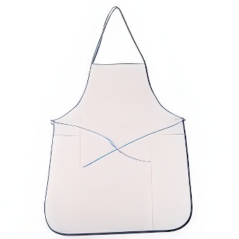 Apron with color trim for sublimation - 5 pieces