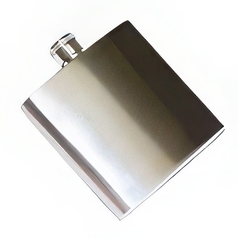 Metal flask for sublimation and engraving