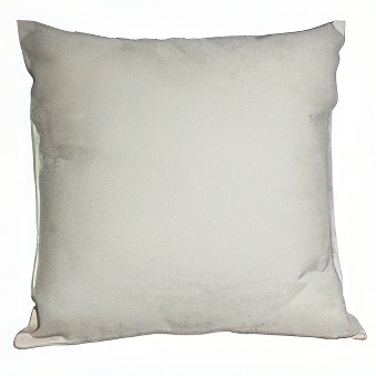 Pillowcase with a linen weave and zip for sublimation