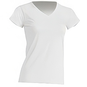 T-shirt V-Neck for printing