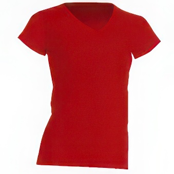 T-shirt V-Neck for printing