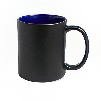 Magic Matte Colour-Changing Mug – For Sublimation & Laser Engraving - Coloured Inner