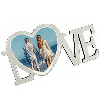 "Love - Heart" photo frame for printing