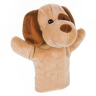 Dog Hand Puppet - a Mascot for Printing