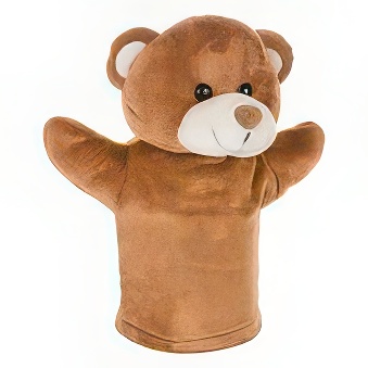 Bear Hand Puppet - a Mascot for Printing