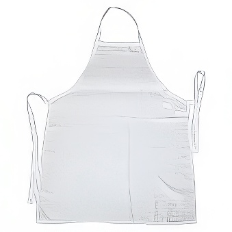 Apron for sublimation printout