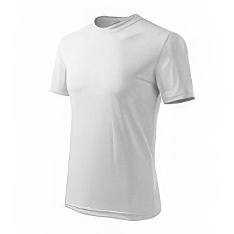 T-shirt white standard - size XXXL 150g