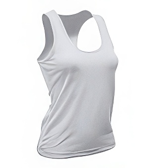 Sleeveless T-shirt for sublimation