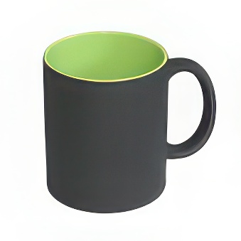 Magic Matte Colour-Changing Mug – For Sublimation & Laser Engraving - Coloured Inner