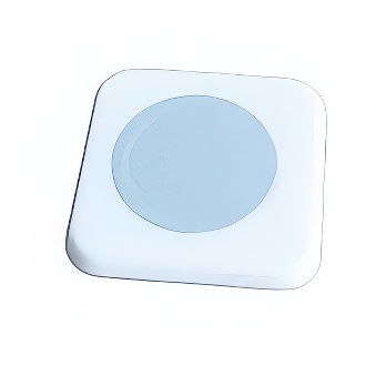 Elements for making pin badges with neodymium magnet - square