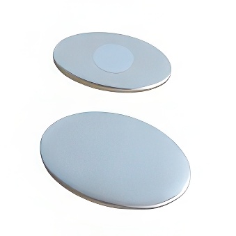 Elements for making pin badges with neodymium magnet - ellipse