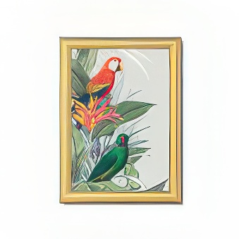 Snap frame with sharp corners