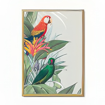 Snap frame with sharp corners