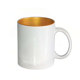 Sublimation Mug - Metallic Coloured Inner