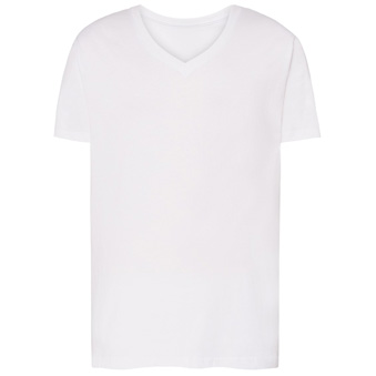 T-shirt V-Neck for printing