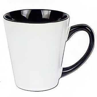 Latte Sublimation Mug - Inner and Handle Coloured