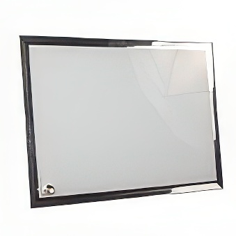 Glass picture frame for Printig with mirror edge