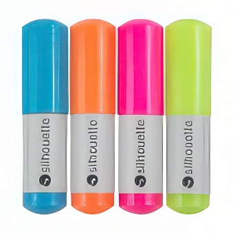 Silhouette Sketch Pens - Neon (4 pieces)