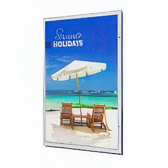 Lockable Poster Case