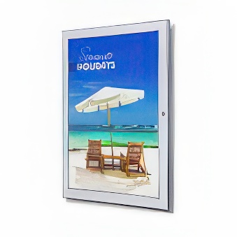 Lockable Poster Case