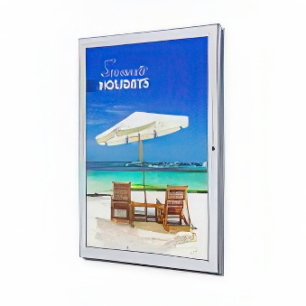 Lockable Poster Case