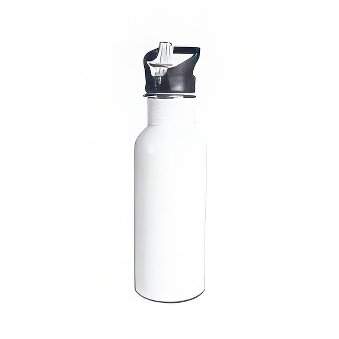 Metal bottle with mouthpiece for sublimation and engraving