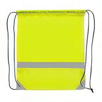 Reflective shoes bag with black string - for sublimation