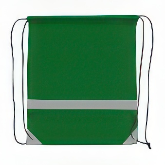 Reflective shoes bag with black string for sublimation