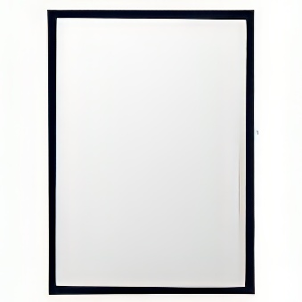 Magnetic pocket for document A4 - black 5 pcs