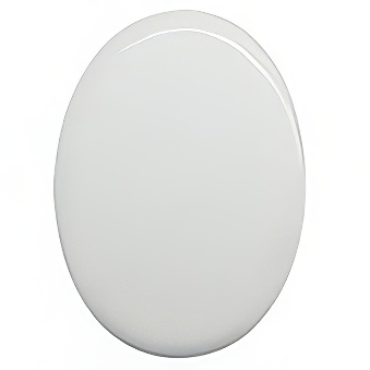 Ceramic white oval tile for sublimation - 25 pieces