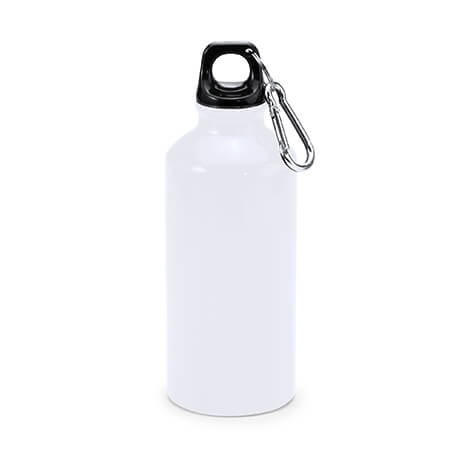 Sublimation and Engraving Metal Bottle with Carabinier