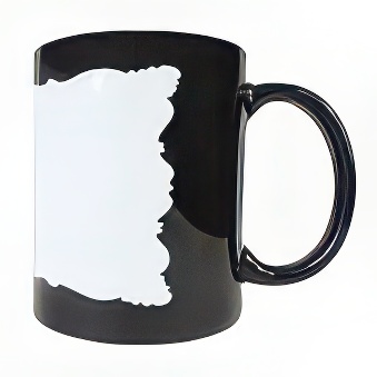 Magic Mug with Reveal Area for Sublimation